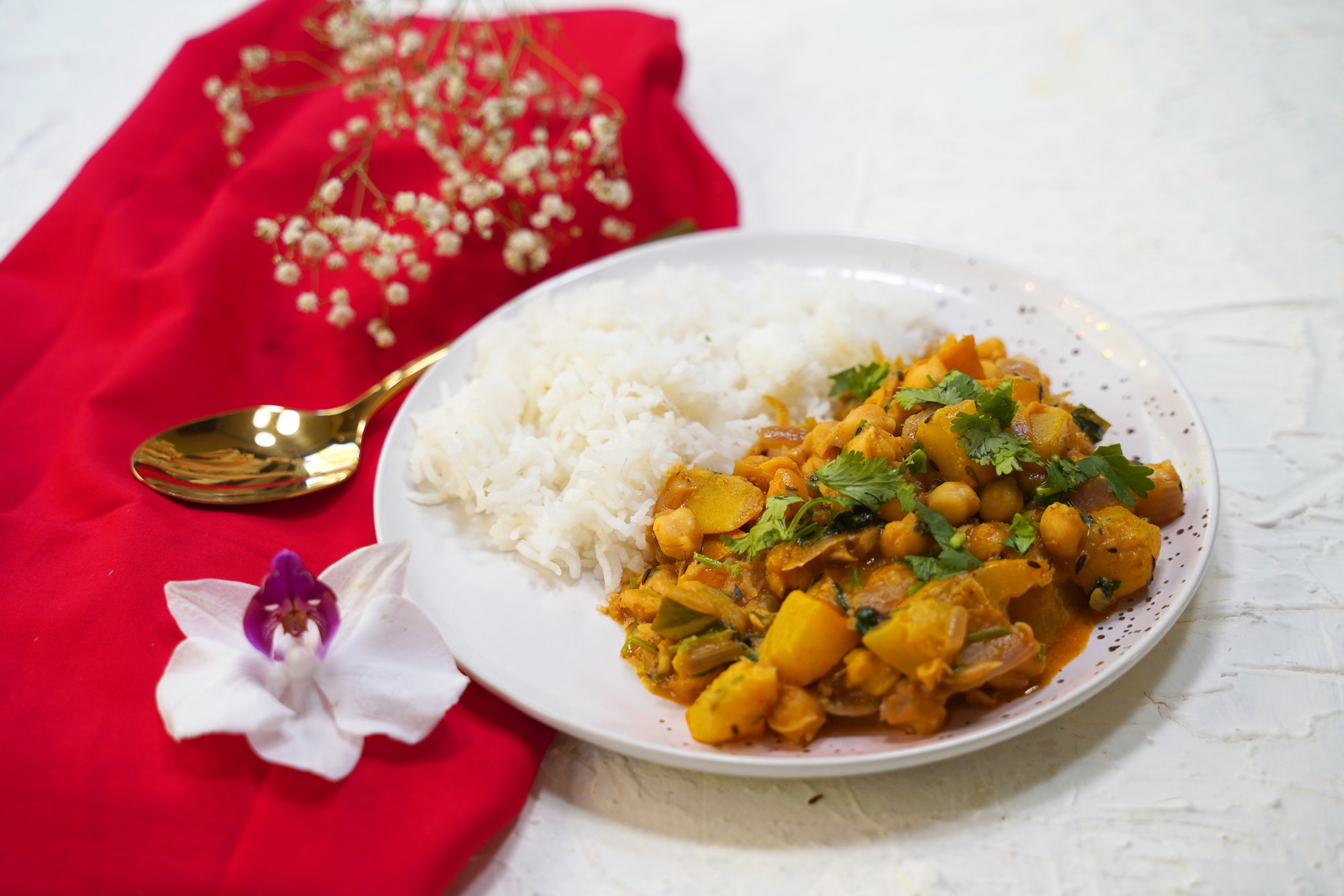 PUMPKIN CHICPEA CURRY